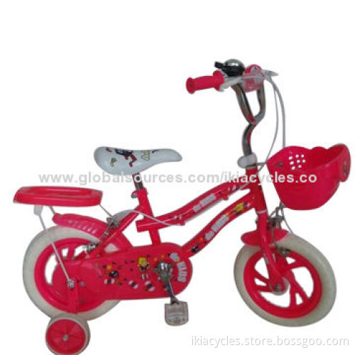 Children's bicycles with training wheels, foam tire, strong frame,for more than 2 years old childrenNew